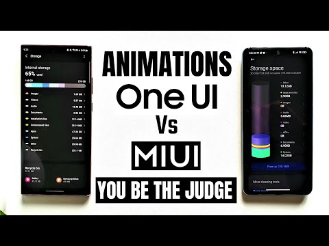 Samsung One UI Vs Xiaomi MIUI Animation comparison - One UI 3.1 Vs MIUI 12.5