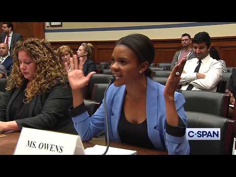 , title : 'Candace Owens at hearing on Confronting White Supremacy'