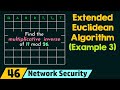 Extended Euclidean Algorithm (Solved Example 3)