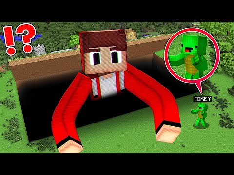 Mikey Found a SECRET VILLAGE under ALTERNATES JJ in Minecraft Challenge - Maizen