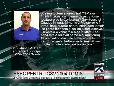 EŞEC PENTRU CSV 2004 TOMIS