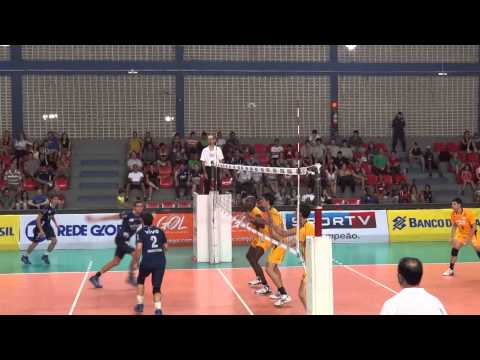 Superliga Nac. de Vôlei Masc.2012/2013 // VIVO MINAS 3 x 1 SÃO BERNARDO