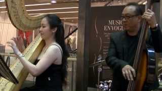 Harp Music: Will You Love Me Tomorrow (Carole King) by Junedy Lim @ Paragon Music En Vogue 09 Sep 13