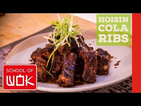 Sweet & Sticky Chinese Hoisin Cola Ribs Recipe!