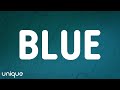 Billie Eilish BLUE Lyrics