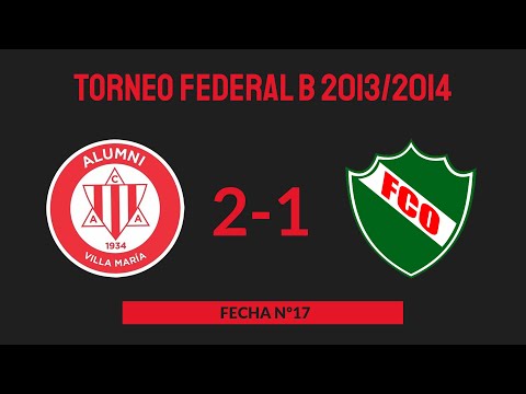 Torneo Federal B - Temp 2013/2014 - Fecha Nº17 - Alumni 2 - 1 Ferro (Gral Pico)