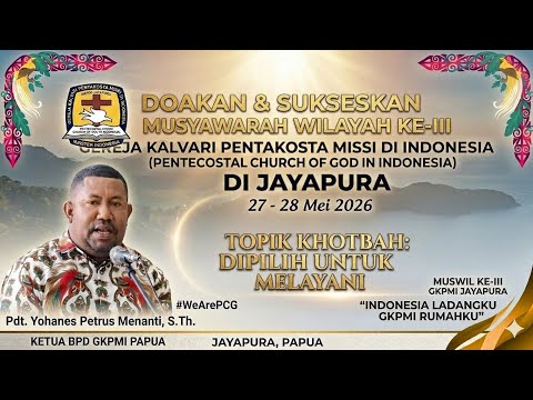 Melayani Adalah Kehormatan (Ketua BPD GKPMI Papua)