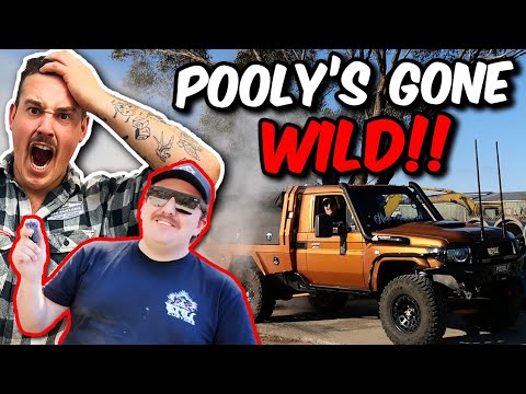 Pooly's HUGE Burnout & All His Insane Projects | 79 Series & Barra FJ45