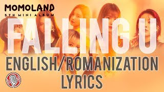 FALLING U momoland romanization english subs