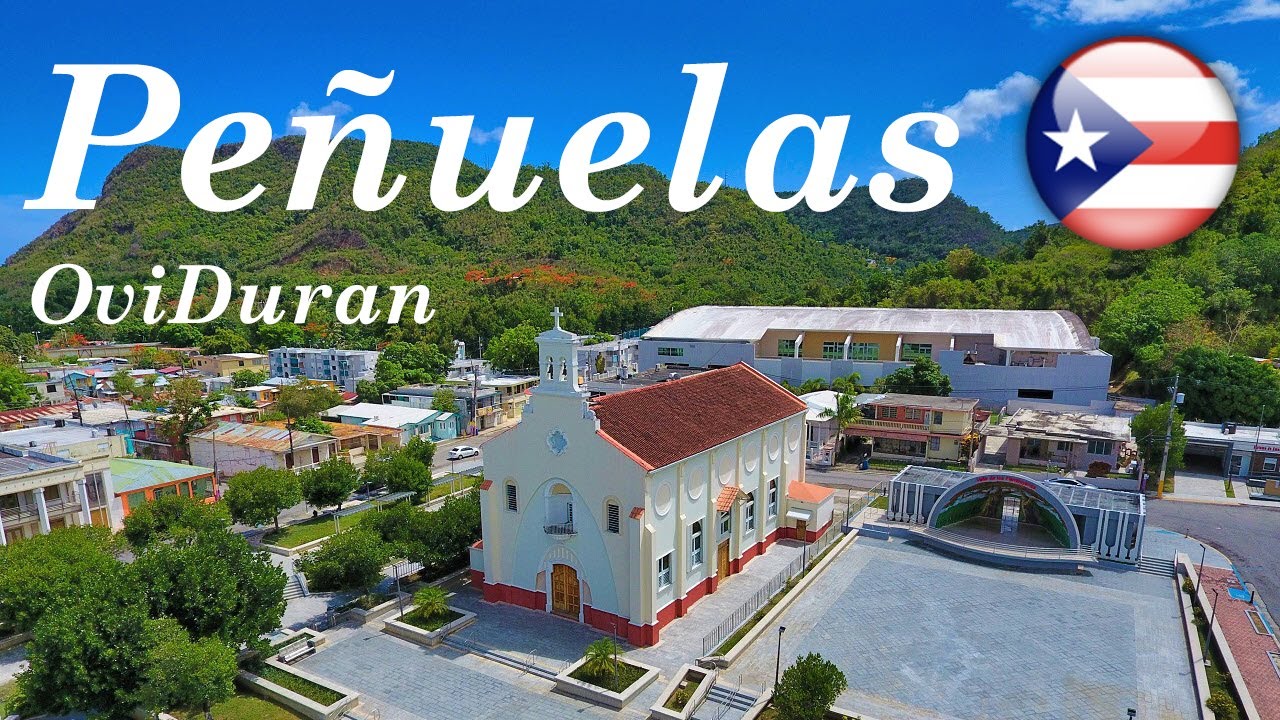 Peñuelas, Puerto Rico From The Air 2019