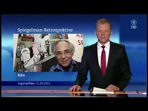 Comickultur in der 20 Uhr-Tagesschau - Hochachtung vor Art Spiegelman