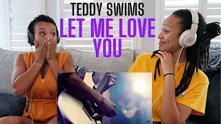 This man is just 🔥| Teddy Swims - Let Me Love You (Mario Cover) [REACTION]