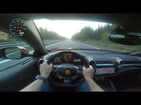 Ferrari GTC4Lusso acceleration 0 to 344 km/h
