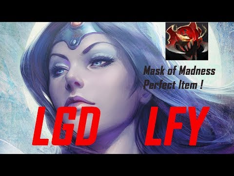 Dota 2 LGD vs LFY AMD sapphire dota pit game 1 highlights