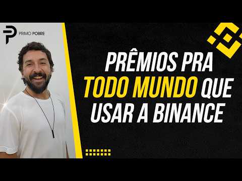 Bitcoin na METADE DO PREÇO com PRÊMIOS BINANCE