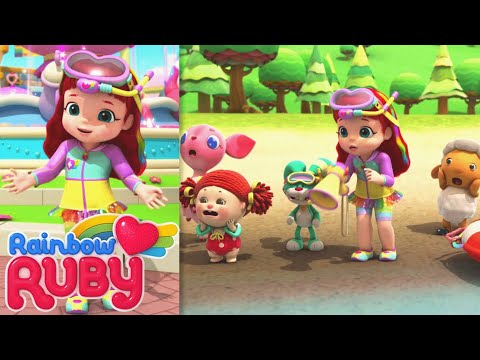 The Rainbow Wave | Rainbow Ruby - WildBrain | Full Episodes for Kids