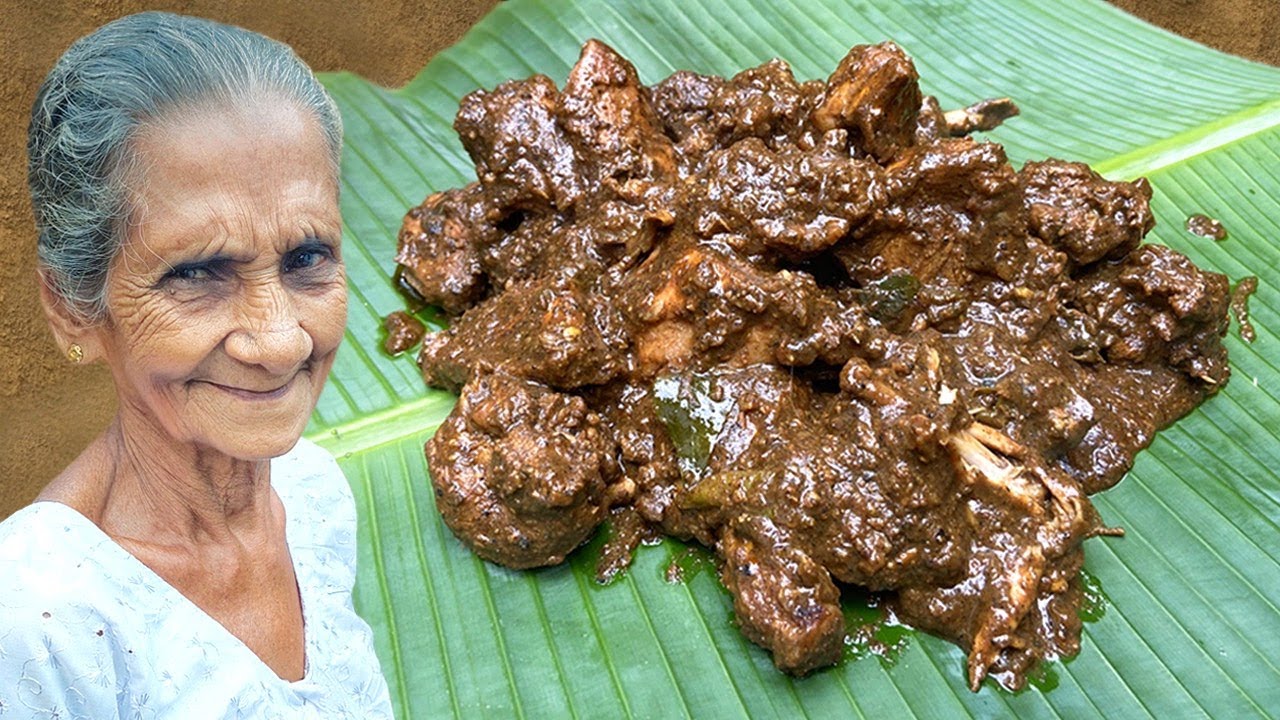 Banana Leaf Black Chicken Curry