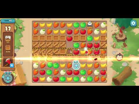 We Bare Bears Match3 Repairs Level 65 - No Boosters