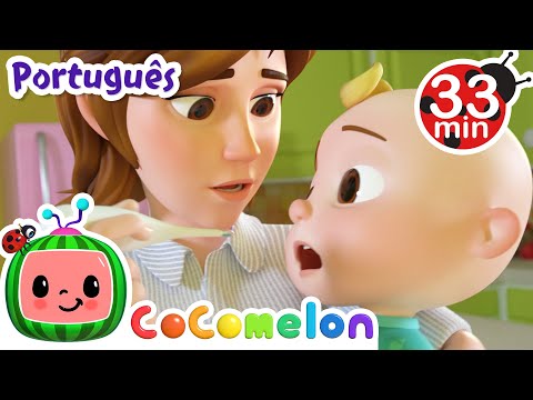 @CoComelonBR | Canção do resfriado | Desenho Animado | Canção de Ninar