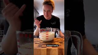 How to make homemade cool whip substitution #mrsbrownskitchen #recipe #powderedmilk #homemade