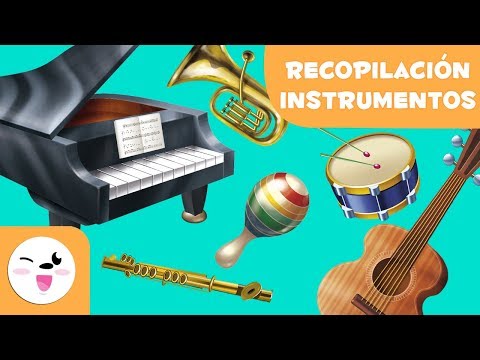 Aprende los instrumentos musicales | VIENTO, CUERDA Y PERCUSIÓN | Música para niños