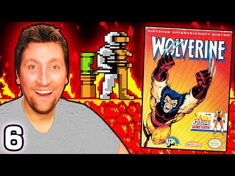 WOLVERINE NES (1991) | LEVEL 6 - TRIAL BY FIRE | Retro Fletcher