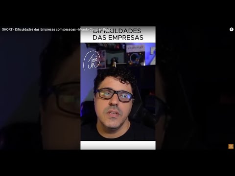 SHORT – Dificuldades das Empresas com pessoas