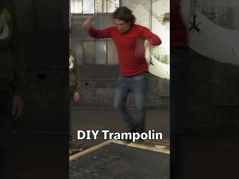 A trampoline made from bicycle tubes? NO WAY! | Checkpoint ZDF