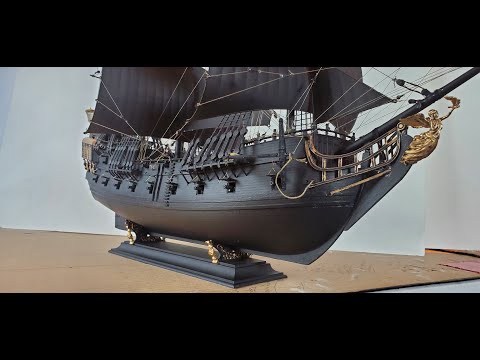 Building the Revell 1/72 Black Pearl Plastic Model - Pirates of the Caribbean