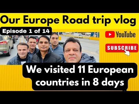 London to Frankfurt | EUROPE ROAD TRIP | Episode 01 of 14