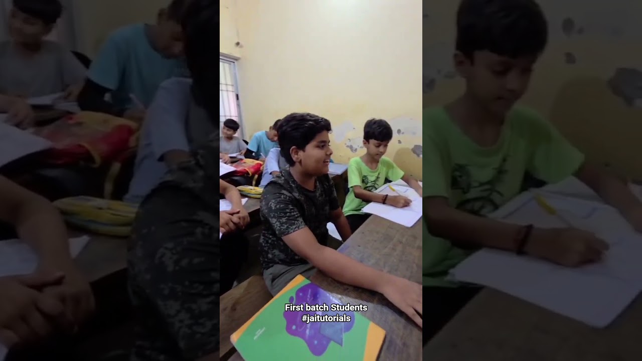 First Batch Of Jaitutorials #trending #jaitutorials #best coaching #viralvideo