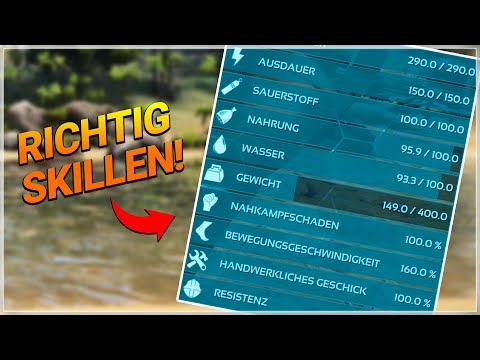 So skillst du deinen Charakter in ARK richtig!