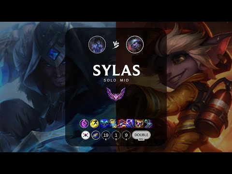 Sylas Mid vs Tristana - KR Master Patch 13.13