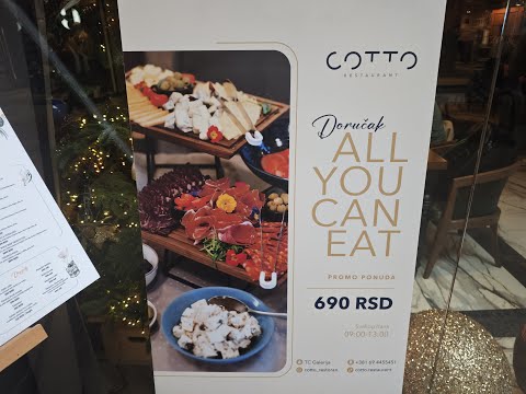 ŠVEDSKI STOLOVI SRBIJE  - COTTO GALERIJA