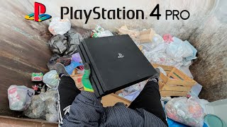 Как я зарабатываю лазая по мусоркам Питера ? #30 Нашёл Playstation 4 PRO