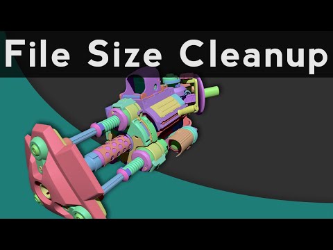 046 ZBrush File Size Cleanup