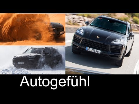 All-new Porsche Cayenne 2018 Endurance Testing feature - Autogefühl