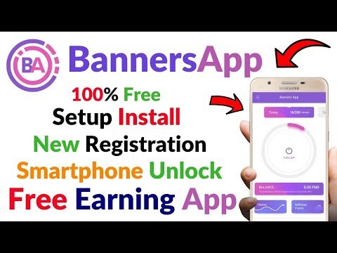 Banners App заработок на мобильном 5€ в неделю