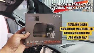 Di niyo aakalain na ganito lang kadali mag install ng dashcam