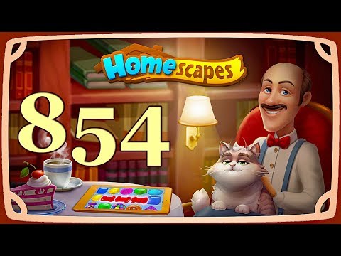 HomeScapes level 854