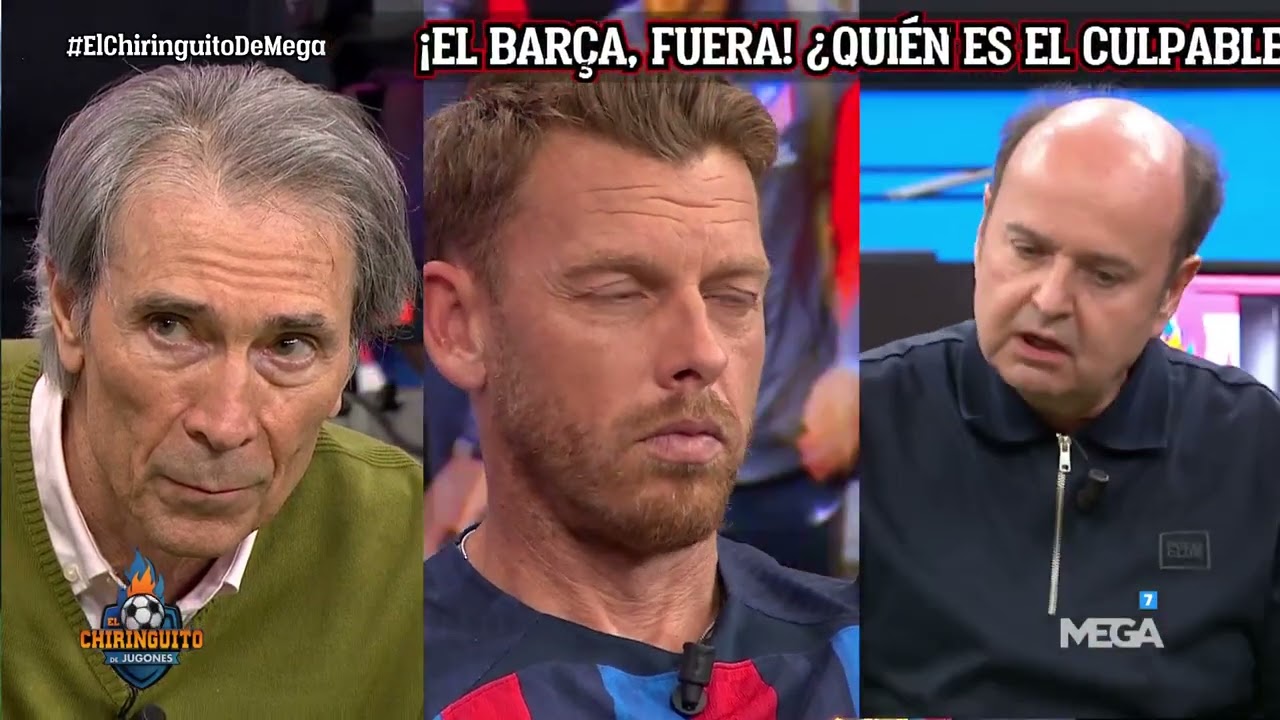 🤣 ¡JUANMA RODRÍGUEZ, RADIANTE TRAS LA ELIMINACIÓN DEL BARÇA!