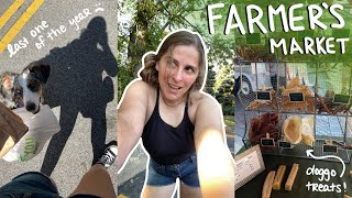 COME TO THE FARMERS MARKET WITH ME!! 🥬🧺💐 + a haul of what I got & a failed attempt of spontaneity