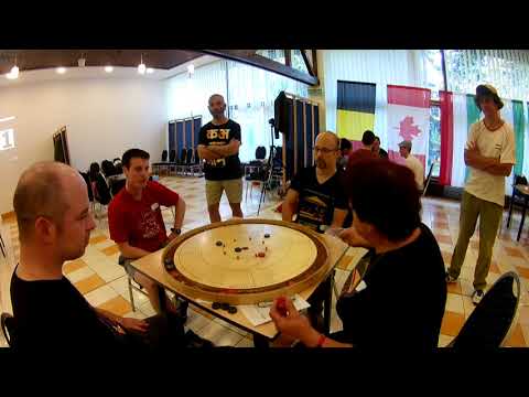I. Crokinole O. European Championship - Nathan Walsh/Berzlanovich brothers doubles