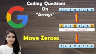 YouTube video 'Leetcode 283. Move Zeroes [ Solution + Code Explained]'