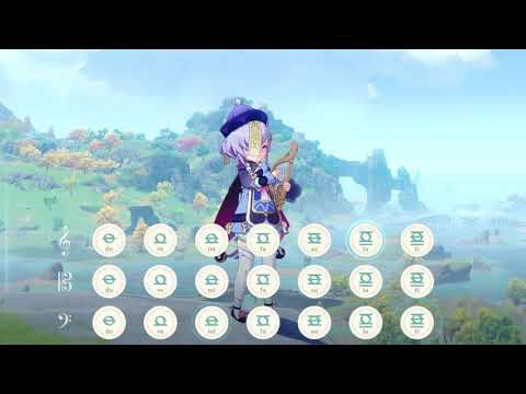 『Ganyu Theme - Qilin's Prance / 甘雨テーマ』Genshin Impact Windsong Lyre | 原神 OST ライアー