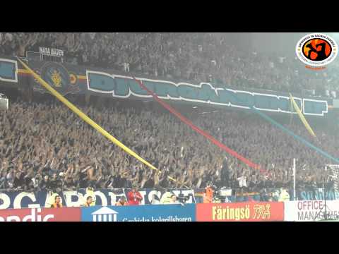 Djurgardens IF - Hammarby IF 24.08.15 Choreo Intro Pyro Support