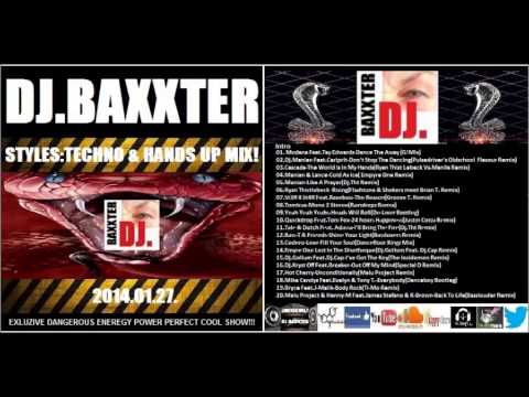 DJ BAXXTER-Techno & Hands up Mix 2014.01.27.