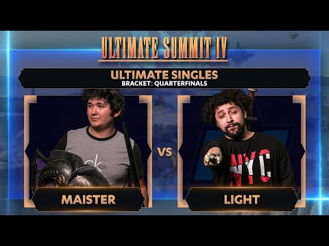 Maister vs Light - Ultimate Singles: Bracket Quarters - Ultimate Summit 4 | Game & Watch vs Fox