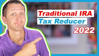 How does contributing to an IRA reduce your taxes?