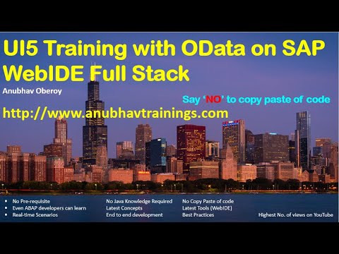 SAP UI5 & Fiori training for functional consultants and ABAP Developers